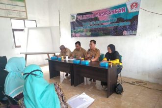 Guna Maksimalkan SDM Desa Bumi Asih Adakan Pelatihan Sasirangan Sumber foto: tanahlautkab.go.id