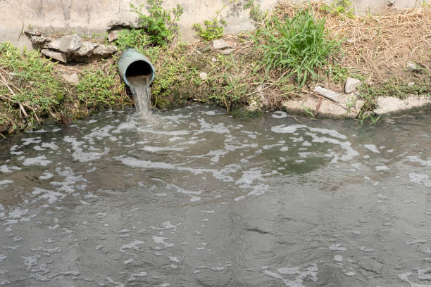 Ilustrasi Sungai tercemar limbah Sumber foto: iStock.