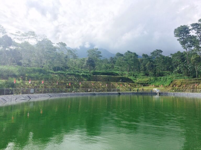 Air Embung Tirta Mulya. Sumber: Dok Pabrik AQUA Klaten.