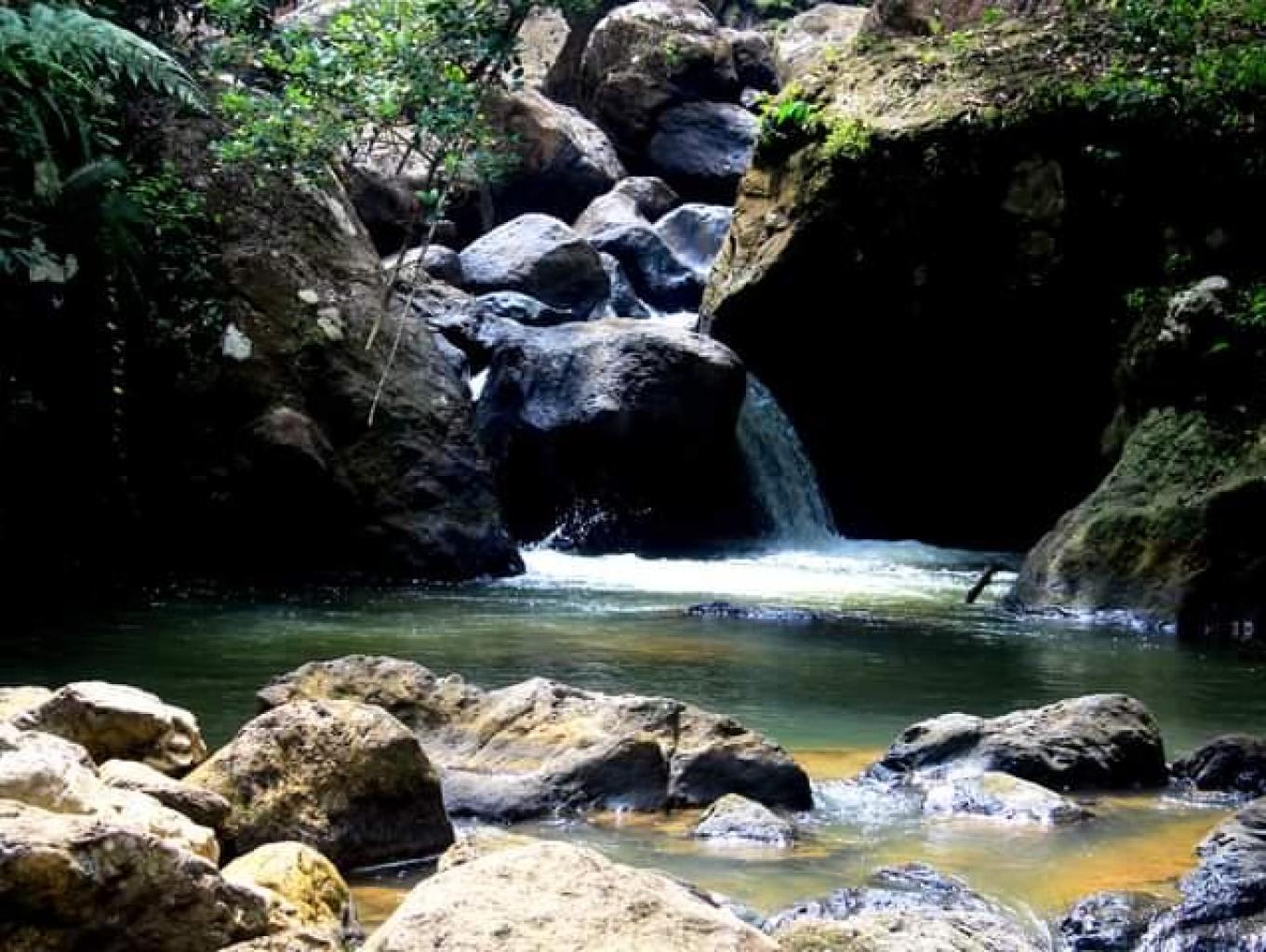 Sumber mata air untuk mengairi destinasi wisata hamparan sawah di Desa Wisata Dangau Saribu. Sumber foto : Dok. Kemenparekraf.