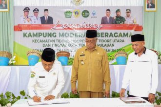 Empat Kecamatan Ditetapkan Menjadi Kampung Moderasi Beragama di Kota Tidore Kepulauan, Sumber Foto: malut.kemenag.go.id