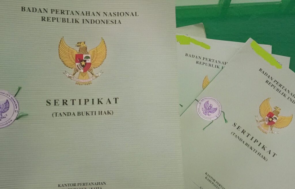 Sertifikat Hak Pengelolahan, Sumber Foto: kulonprogo.go.id