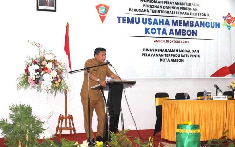 Penjabat Walikota Ambon, Bodewin M. Wattimena, Sumber Foto: Istimewa