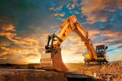 Ilustrasi excavator BUMDesa Lawulelu Jaya Sumber Foto: Istockphoto