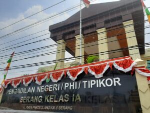 Kantor Pengadilan Negeri Tipikor Serang. Sumber foto: https://www.pn-serang.go.id/