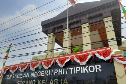 Kantor Pengadilan Negeri Tipikor Serang. Sumber foto: https://www.pn-serang.go.id/