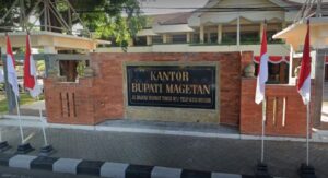 Kantor Bupati Magetan. Sumber: Tangkapan Layar G-Maps.