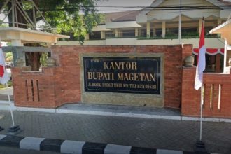 Kantor Bupati Magetan. Sumber: Tangkapan Layar G-Maps.