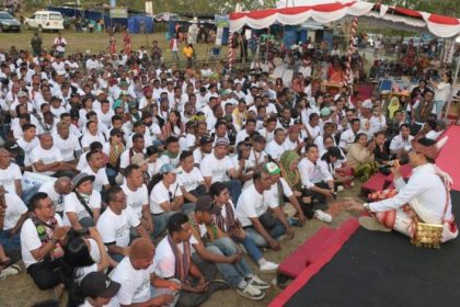 Jambore Nasional Hari Bakti Pendamping Desa. Sumber foto: Humas Kemendes