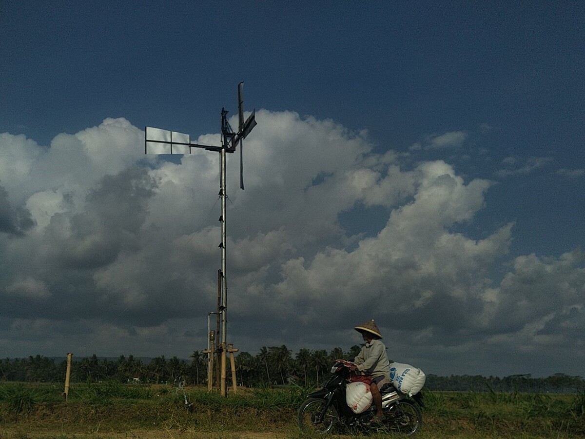 Pemuda Desa Baregbeg Buat Inovasi Kincir Angin untuk Atasi Kekurangan Pasokan Air