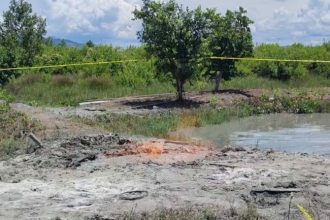 Sumur Gas Api di Kampung Holtekamp, Sumber Foto: Istimewa