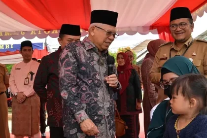 Capai Prevelensi Stunting 14%, Wapres Apresiasi Pemda Jambi. Sumber: wapresri.go.id