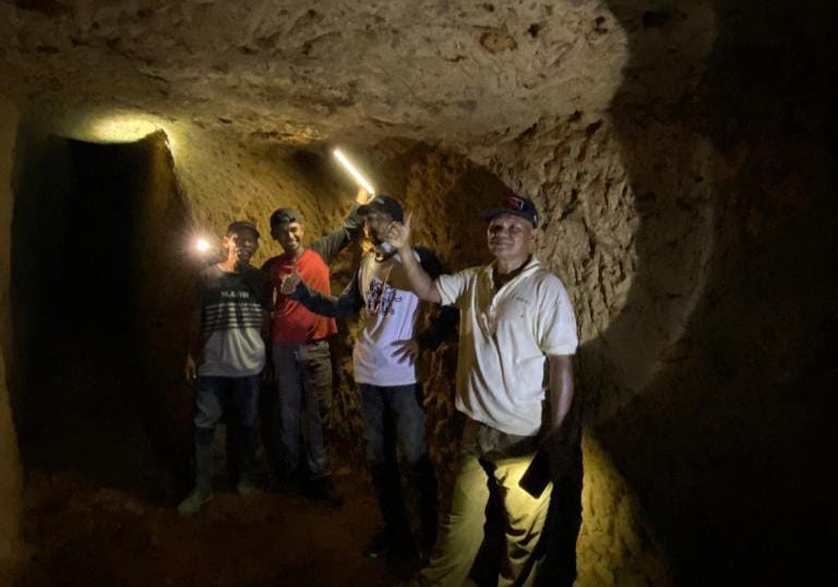 Penemuan Bunker Jaman Jepang, Sumber Foto: Istimewa