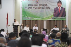 Gus Halim saat memberi arahan dalam Training of Trainers Pelopor Pembangunan Desa di Best Western Kemayoran, Rabu (22/11/2023). Sumber foto: Humas Kemendes PDTT.