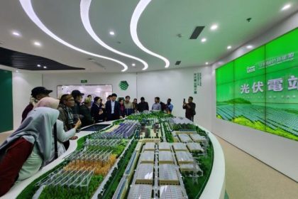 Benchmarking study di China. Sumber foto: Humas Kemendes