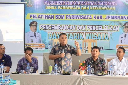 pelatihan Pokdarwis Jembrana, sumber foto: Pemkab Jembrana
