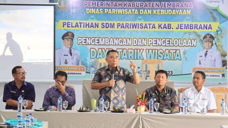 pelatihan Pokdarwis Jembrana, sumber foto: Pemkab Jembrana