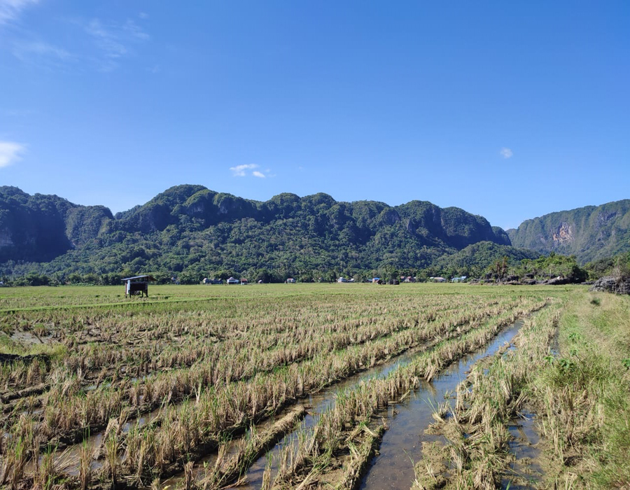 Landscape pegunungan kapur yang menjadi daya tarik Desa Panaikang Sumber Foto: panaikang.sipede.com