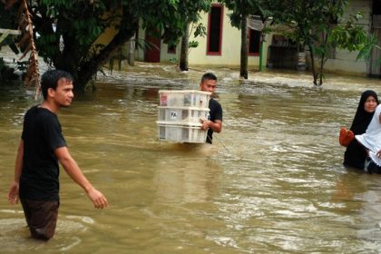 Ratusan Warga Mengungsi, Imbas Banjir dan Longsor. Sumber: Istimewa