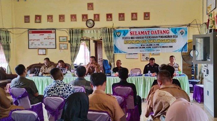 Tampung Aspirasi Warga, Desa Tanjung Lalang Adakan Musrenbang. Sumber: Istimewa