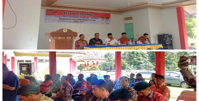 Kepala Desa Gunung Besar Hadiri Rakorcam Pemkab Bengkulu. Sumber: Istimewa