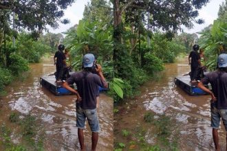 Desa Tanjung Kemala Jadi Langganan Banjir saat Musim Penghujan. Sumber: Istimewa