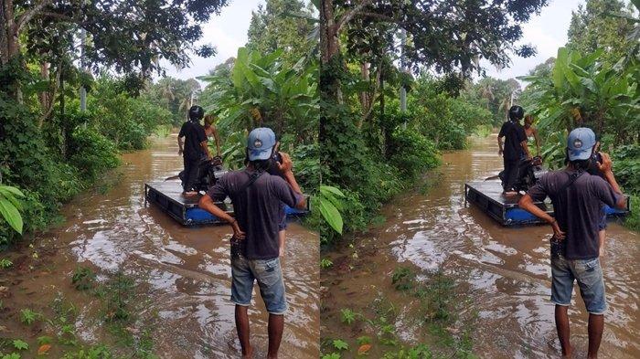 Desa Tanjung Kemala Jadi Langganan Banjir saat Musim Penghujan. Sumber: Istimewa