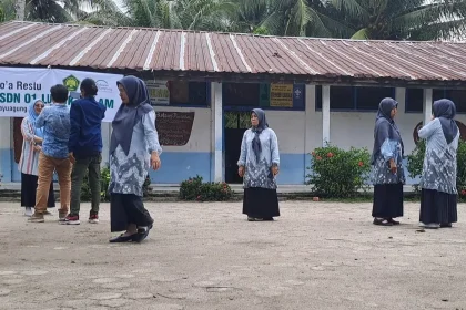 SDN 1 Lubuk Dalam Dapat Bantuan Renovasi Bangunan Sekolah. Sumber: Istimewa