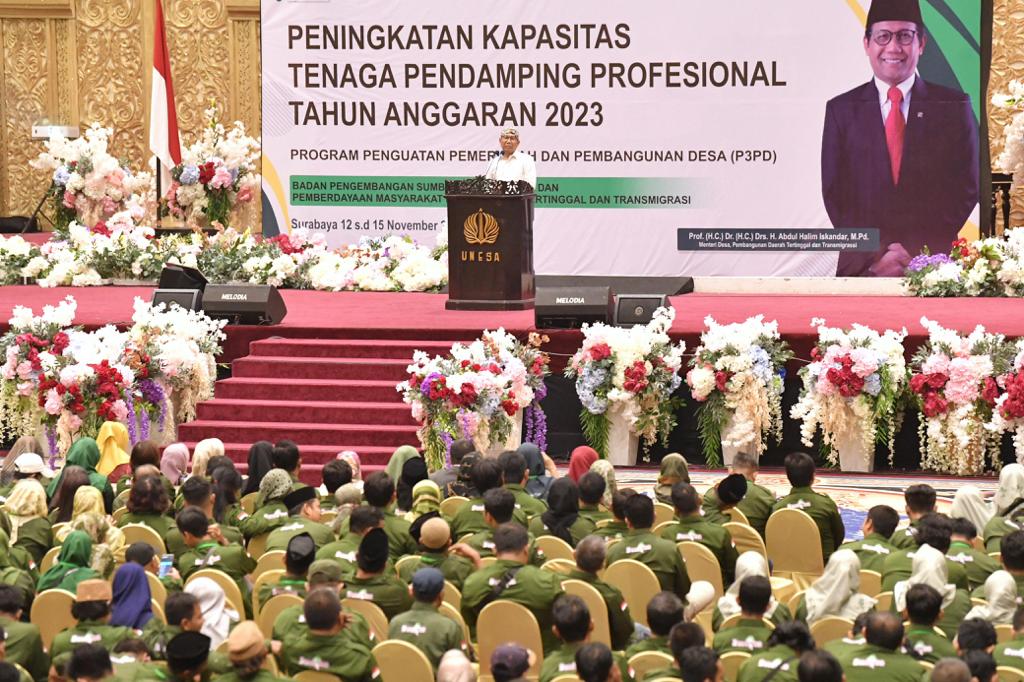 Desa Kian Maju, Gus Halim: Berkat Akurasi Data Pendamping Desa