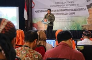 Bimtek Program Desa Antikorupsi (23/5/2023). Sumber foto: Pemdes Jepang.