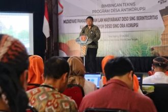 Bimtek Program Desa Antikorupsi (23/5/2023). Sumber foto: Pemdes Jepang.