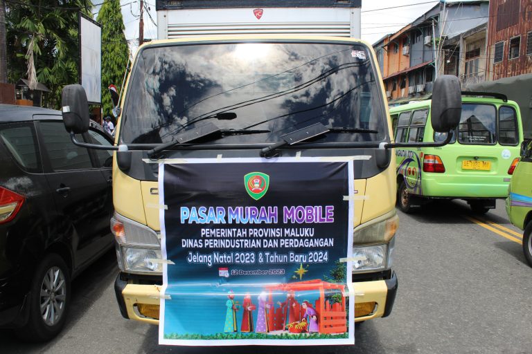 Pasar Murah Mobile Maluku, Sumber Foto: disperindagmaluku.id