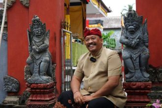 Kepala Desa Kerta Buana, I Dewa Ketut Basuki. Sumber foto : Istimewa