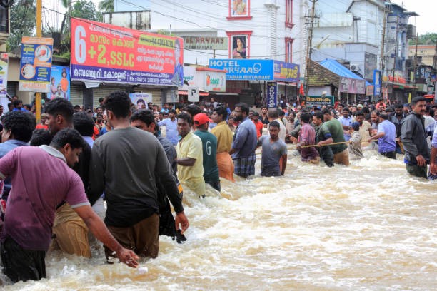 ilstrasi warga terdampak banjir.