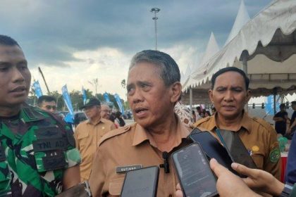 Kepala Disketapang Kukar, Sutikno, berkomitmen untuk memajukan pertanian di Kukar, Kalimantan Timur.
