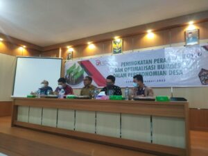 DPMD Kotim berikan dorongan agar Bumdes Optimali dalam Perekonomian Desa.