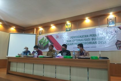 DPMD Kotim berikan dorongan agar Bumdes Optimali dalam Perekonomian Desa.