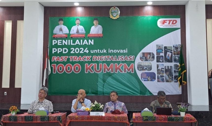 Dinas Koperasi UKM Provinsi Sumatera Utara berhasil lolos kedalam tahap II nominasi penilaian Penghargaan Pembangunan Daerah (PPD). Sumber foto: diskopukm.sumutprov.go.id