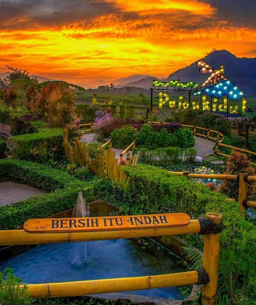 Desa Wisata Pujon Kidul kelola potensi kekayaan alamnya menjadi daya tarik wisata baru di Kabupaten Malang. Sumber Foto: Instagram@desawisata_pujonkidul