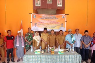 Dialog antar umat beragama yang digelar oleh Pemerintah Desa Lalubi, Sumber Foto: Dok. Halmaheraraya