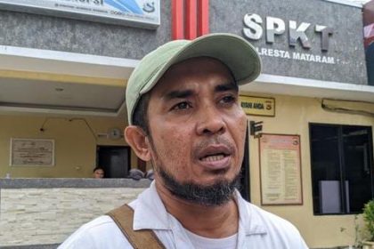 Kepala Desa (Kades) Mambalan Sayid Abdullah Alkaff. Sumber foto : Detikbali