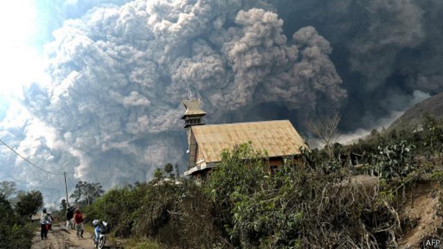 ilustrasi desa terdampak erupsi, sumber foto: Istimewa