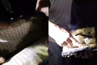 keterangan foto: foto alqur'an yang terlihat utuh meski terkena kebakaran, sumber foto: Istimewa