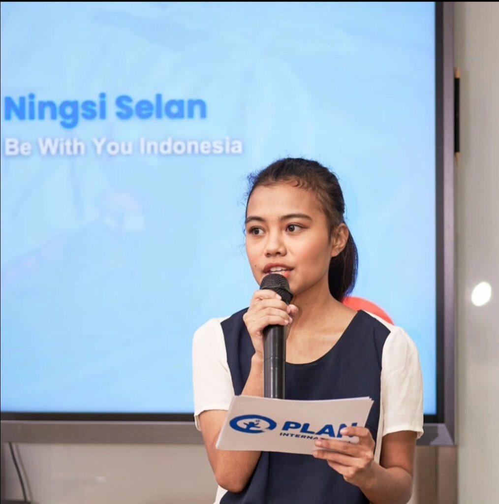 Ninsgi Selan di Plan International