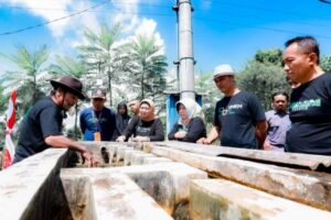 Pengelolaan sumber air berkelanjutan di Desa Sombo, Kecamatan Gucialit, Lumajang. (Foto: Kominfo Kab. Lumajang)