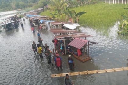 Banjir genangi tujuh kampung di Mamberamo, Sumber Foto: Dok. Seputar Papua