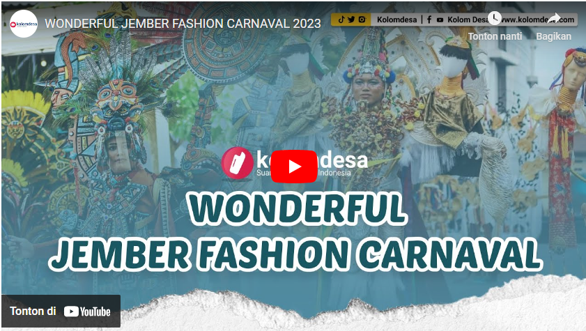 Wonderful Jember Fashion Carnaval 2023