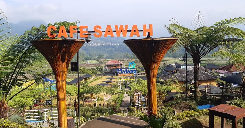 Unit Usaha Kafe Sawah. Sumber foto : Instagram cafesawah_pujonkidul