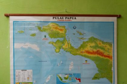 Foto Atlas Provinsi Papua, Sumber Foto: Istimewa