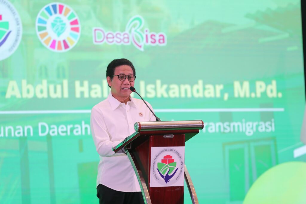 Abdul Halim Iskandar (Mendes PDTT). Sumber foto: Humas Kemendes PDTT